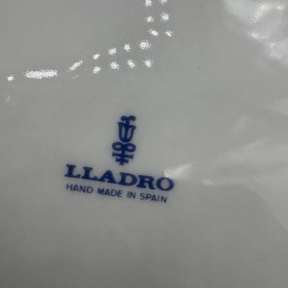 Lladro Collector Plate Dia De La Madre Mother's Day 1972 Handmade Spain Vintage